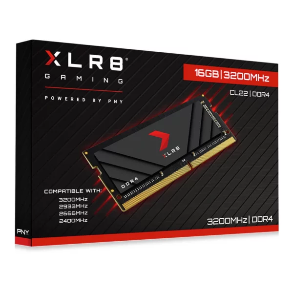 PNY XLR8 Gaming  8GB | 16GB DDR4 3200MHz SODIMM Notebook Memory - Laptop Memory