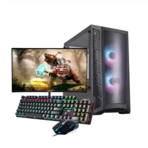 APEX AMD Ryzen 7 5700X | 16GB | 500GB | RX 6700 XT | 24" 165Hz Monitor | Keyboard and Mouse High End Production and Gaming Complete PC Build - Consumer Desktop