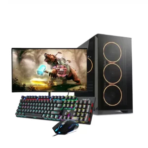 HAVOC AMD Ryzen 7 5700X | 16GB | 500GB | RX 6650 XT | 24" 165Hz Monitor | Keyboard and Mouse High End Production and Gaming Complete PC Build - Consumer Desktop