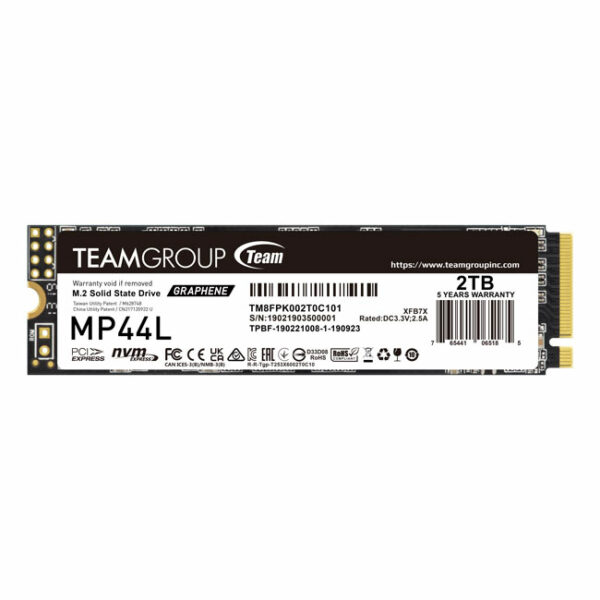 Teamgroup MP44L M.2 PCIe 4.0 SSD 500GB | 1TB | 2TB Solid State Drive - Solid State Drives