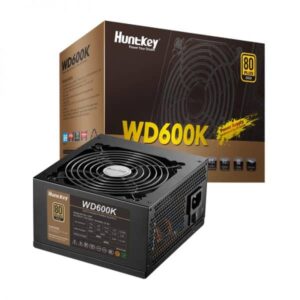 Huntkey 500W | 600W | 650W WD Series 80+ Gold Gaming Power Supply - Power Sources