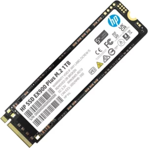 HP FX900 Plus 1TB PCle Gen4 x 4 SSD  NVME Solid State Drive<div class="item clean">
<ul>
 	<li>Max. Sequential Reading Speed 5000 MB/s, Max. Sequential Writing Speed 4800 MB/s</li>
 	<li class="l fl">Interface
PCIe Gen 4.0 x 4, NVMe 1.4</li>
</ul>
</div>
<div class="item clean">
<ul>
 	<li class="l fl">Form Factor
M.2 2280</li>
 	<li>Capacity
1 TB</li>
 	<li>
<div class="l fl">Dimensions</div>
<div class="r fr">80 x 22 x 2.4 mm</div></li>
</ul>
</div>