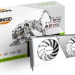 INNO3D GeForce RTX 4060 GDDR6 Twin X2 OC White Graphics Card