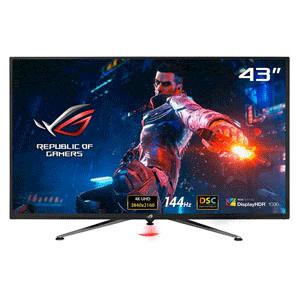 ASUS ROG Swift PG43UQ 43-Inch 4K UHD 3840 x 2160 144Hz G-SYNC