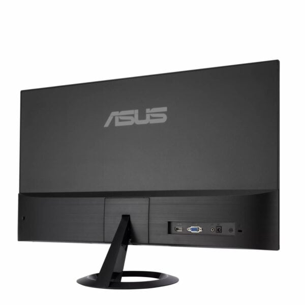 ASUS VZ27EHE 27 inch Full HD 1920 x 1080 IPS 75Hz Adaptive-Sync/FreeSync Eye Care Monitor
 	27-inch Full HD (1920 x 1080) IPS monitor with stylish ultra-slim profile only 6.5mm thin
 	Up to 75Hz refresh rate and 1ms MPRT with Adaptive-Sync/FreeSync™ technology to eliminate tracing and ensure crisp and clear video playback
 	Extensive connectivity including HDMI and D-sub ports
 	TUV Rheinland Certification for Flicker-free and Low Blue Light technology to ensure a comfortable viewing experience