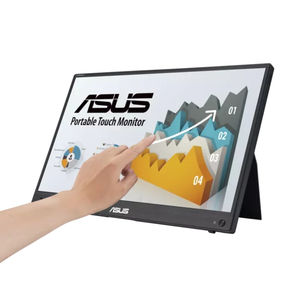 ASUS ZenScreen Touch MB16AHT 16 Inch FHD 1920 x 1080 IPS Portable Monitor - Monitors