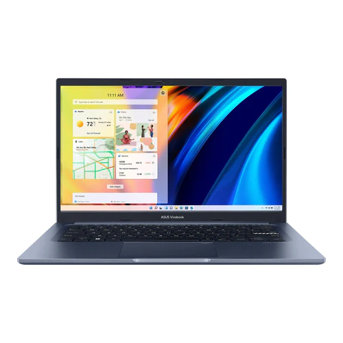 ASUS Vivobook 14 X1402ZA-EK546WS 14” FHD 1920 x 1080 | i3-1220P | 8 GB RAM DDR4 | 512 GB SSD | Intel UHD Graphics | Windows 11 Home | MS Office Home & Student 2021 Laptop Quiet Blue - Asus/ROG
