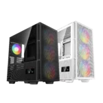 DeepCool CH560 Digital Midtower E-ATX PC Case w/ 4x ARGB Fans - Black | White