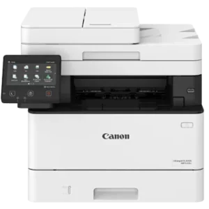 Canon ImageCLASS MF449x Laser PrinterMF449x delivers in performance with the 5-inch colour touchscreen LCD panel for smooth navigation and the Application Library for streamlined work processes.
<ul class="list-normal">
 	<li>Print, Scan, Copy, Fax</li>
 	<li>Print Speed (A4): Up to 38 ppm</li>
 	<li>First Print Out Time (A4): Approx. 5.5 sec</li>
 	<li>Max. Paper Input Capacity: Up to 900 sheets</li>
 	<li>Print Resolution: Up to 1,200 x 1,200dpi (equivalent)</li>
 	<li>Recommended Monthly Print Volume: 750 - 4,000 pages</li>
</ul>