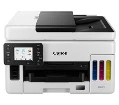 Canon MAXIFY GX6070 Easy Refillable Ink Tank, Wireless Multi-Function Business PrinterDesigned for high volume printing at ultra low running cost, this high performance wireless multi-function business printer combines compactness and convenient maintenance, to meet the demands of small offices.
<ul class="list-normal">
 	<li>Print, Scan, Copy</li>
 	<li>Print Speed (A4, ISO): up to 24 / 15.5 ipm (mono/colour)</li>
 	<li>Wi-Fi, LAN, AirPrint, Mopria, Direct Wireless</li>
 	<li>Recommended Monthly Print Volume: 300 - 2,500 pages</li>
</ul>