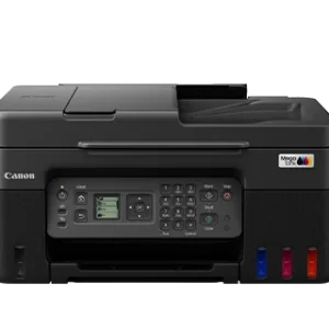 Canon PIXMA G4770 Wireless Refillable Ink Tank PrinterEnjoy the convenience of wireless printing and high productivity with the PIXMA G4770. This 4-in-1 printer features a 35-sheet Auto Document Feeder for batch scanning productivity.
<ul class="list-normal">
 	<li>Print, Scan, Copy, Fax</li>
 	<li>Print Speed (A4, ISO): up to 11 / 6 ipm (mono/colour)</li>
 	<li>Wi-Fi, AirPrint, Mopria, Direct Wireless</li>
 	<li>Recommended Monthly Print Volume: 150 - 1,500 pages</li>
</ul>