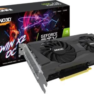 Inno3D Geforce RTX 3050 8GB GDDR6 Twin X2 OC Gaming Graphics Card - Nvidia Video Cards