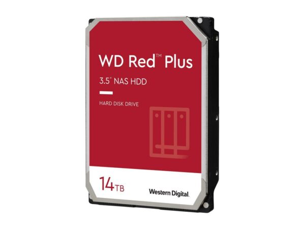 Western Digital Red Plus 12TB NAS Internal Hard Drive WD120EFBX (Copy) - Internal Hard Drives