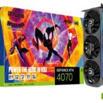 Zotac Gaming Geforce RTX 4070 AMP Airo Spiderman Across the Spider-Verse Bundle Graphics Card