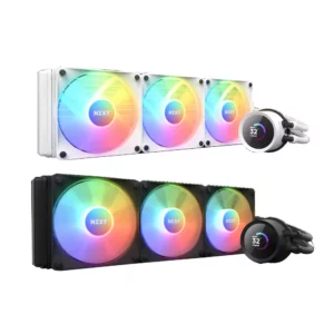 NZXT Kraken RGB 360 MM RGB AIO Liquid Cooling System With LCD Display  RGB Fans Black | White - AIO Liquid Cooling System