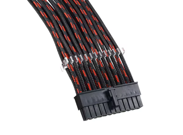 Phanteks S Types 24 Pin, 8 Pin 4+4 M/B, 2x 8 Pin 6+2 PCI-E Extension Cable Kit 500mm Length Extension Cables Combo - Cables/Adapters