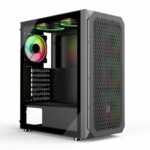 iForgame Kiryu H3 w/ 4 Fans ATX Midtower Gaming Chassis Black
