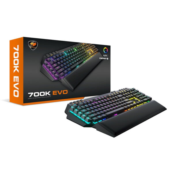 Cougar 700K Evo RGB Cherry Mx Red Switch Mechanical Gaming Keyboard - Computer Accessories