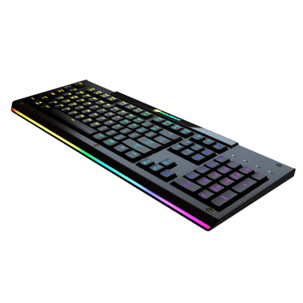 Cougar Aurora S RGB Membrane Gaming Keyboard USB - Computer Accessories