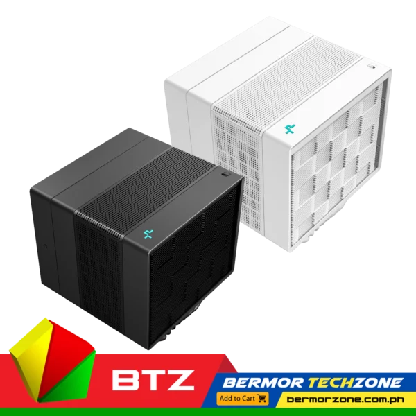 DeepCool Assassin IV High Performance Cooler Dual Tower CPU Air Cooler - Black | WhiteASSASSIN IV / ASSASSIN IV WH


The ASSASSIN returns with a new white aesthetic and efficient cooling capacity. The ASSASSIN IV WH provides exceptional performance and is armed with seven heat pipes and newly designed 120 and 140mm FDB fans.




Product Dimensions
144×147×164 mm(L×W×H)


Heatsink Dimensions
140×110×160 mm(L×W×H)