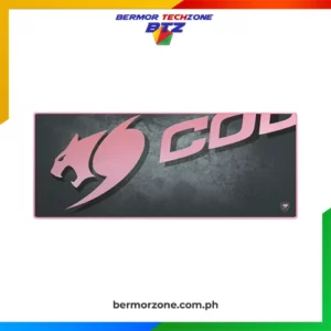 Cougar Gaming Mousepad Arena X Pink | Black Extended<h4>Features</h4>
<ul>
 	<li>HD texture design provides fast and extra smooth mouse sliding experience</li>
 	<li>Right angle wave structure anti-slip rubber base</li>
 	<li>Optimized thickness 5mm height for comfort cushioning support</li>
 	<li>Stitched border: extra durability</li>
 	<li>Natural rubber material, non-toxic & eco-friendly</li>
</ul>