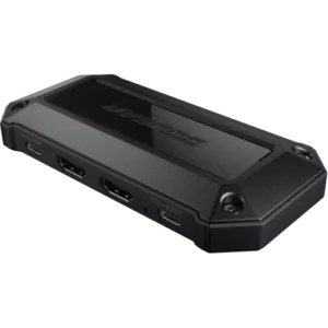 Cougar DH07 Slim 7-Port Docking Hub with 2xHDMI  SD-Card Reader USB-A  USB-C<h4>Features</h4>
<ul>
 	<li>Slim but Massive: Single 4K/60Hz, dual-monitor 4K/30Hz</li>
 	<li>Single USB-A and USB-C up to 10Gb/s High-speed Transfer</li>
 	<li>Power Delivery at Max. 90W for Convenience</li>
 	<li>Portable Light Pocket Size</li>
 	<li>SD Card Reader: UHS-I</li>
 	<li>USB Type-A 3.1 Gen2 * 2</li>
 	<li>USB Type-C 3.1 Gen2 * 1</li>
</ul>