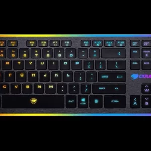 Cougar Vantar Scissor Switch Gaming Keyboard W/8 Backlight Effects USB<h4>Features</h4>
●Scissor Switch
●8 Backlight Effects
●Anti-Ghosting Keys Technology
●WASD & Arrow Key Exchange
●Key Shortcuts
●Non-Slip Rubber Stand
●Driver Free