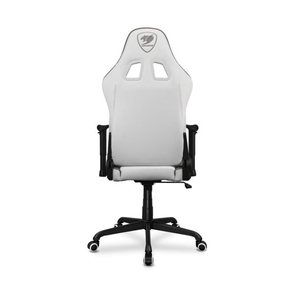 Cougar Armor Elite Gaming Chair Steel Base 2D-Armrest PVC-Leather - White - Furnitures