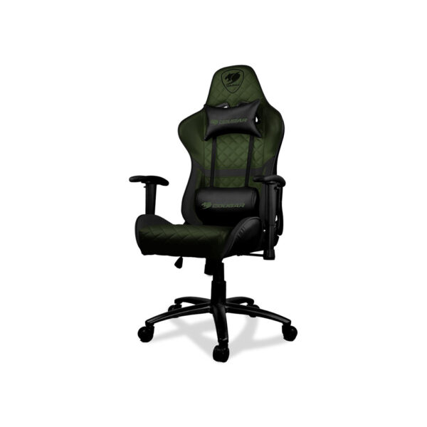 Cougar Armor One Adjustable Design Gaming Chair- Army Green | Skyblue - Furnitures
