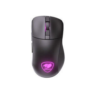 Cougar Surpassion RX RGB 7200 DPI Wireless Optical Gaming Mouse w/ LCD - Black | Pink - Computer Accessories