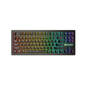 Cougar Puri TKL RGB Blue | Red Switch Mechanical Gaming Keyboard/ Rust Proof Cover - Computer Accessories
