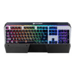 Cougar Attack X3 RGB Mechanical Gaming Keyboard -Silver & Iron Grey