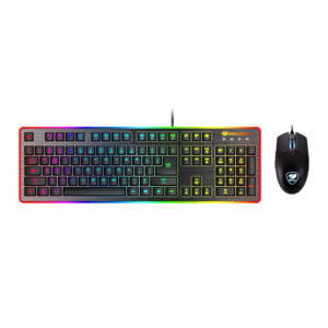 Cougar Deathfire EX Gaming Gear Combo Keyboard and Mouse w/ 8 Color Backlit USB - Computer Accessories