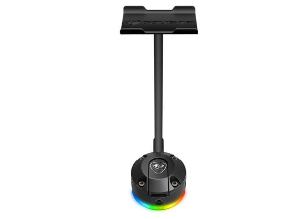 Cougar Bunker S RGB Headset Stand w/ USB Hub & Vacuum Suction Pad - Computer Accessories