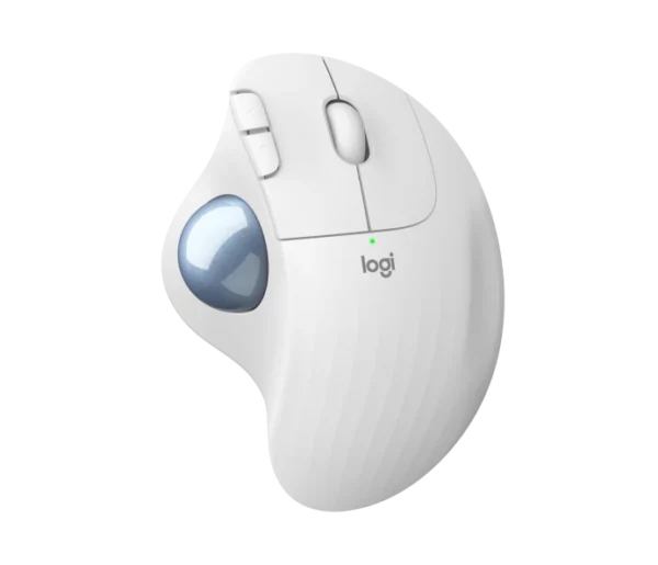 Logitech ERGO M575 Wireless Trackball Mouse Off-White - Computer Accessories