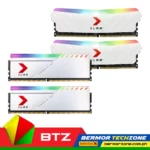 PNY XLR8 Gaming 16GB 2x8GB Cl 18 DDR4 DRAM 3600MHz Desktop Memory - White | Silver
