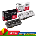 ASUS TUF Gaming Radeon RX 7800 XT OC Edition 16GB GDDR6 256 Bit Graphics Card - Black | White
