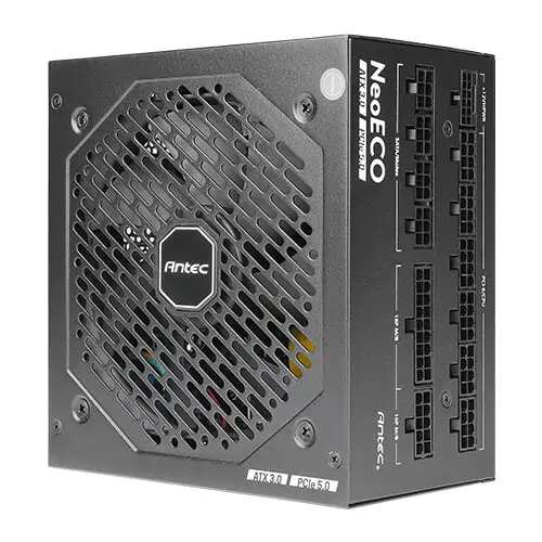 Antec NE1000G | NE1300G M ATX 3.0 Gold Fully Modular Power SupplyIntroducing the NE1000G and NE1300G M ATX 3.0 power supply, designed with the ultimate performance and stability in mind for the gaming and enthusiast market. With advanced features like ATX 3.0 and high-quality JP capacitors, unparalleled stability, and 80 PLUS® Gold-certified efficiencies, you can expect peak performance from your system. The PhaseWave™ Design ensures steady power output, while the 120mm FDB Silence Fan offers quiet cooling. The power supply is also 100% Modular, allowing for easy cable management and customization. The Zero RPM Manager enables advanced thermal control, ensuring the optimal balance between silent operation and efficient cooling. The CircuitShield™ suite of industrial-grade protections provides safe and reliable power delivery in any environment. The NE1000G M ATX 3.0 is the perfect choice for building a reliable and efficient PC system for gamers and professionals