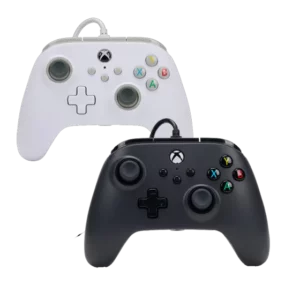 wired controller for xbox series black and white btz ph