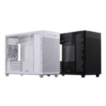 ASUS Prime AP201 Tempered Glass MicroATX Case - Black | White