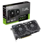 Asus Dual GeForce RTX 4060 Ti OC Black 16GB GDDR6 Graphics Card