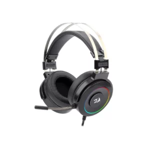 Redragon LAMIA 2 Gaming Headset with StandThe Redragon H320 LAMIA 2 USB 7.1 Surround Sound RGB Gaming Headset offers high quality 7.1 surround sound. Its free-adjustable headband with a lightweight frame will free your head from extra burdens when gaming or listening to music. The high quality leatherette with comfy memory foam filler enables your ear to breathe and keep them dry and cool. No need to worry, even after hours of wear you feel nothing but comfort. The Redragon H320 comes with a USB interface which is compatible with various devices. For added style it features RGB backlighting to compliment the design and an included headset stand for more convenience.