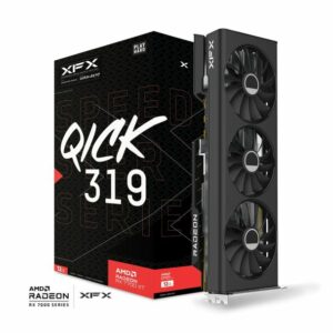 XFX Speedster QICK 319 Radeon™ RX 7700 XT Black Edition