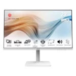 MSI Modern MD272PW 27" 1920 x 1080 FHD 75Hz 5ms IPS White Business Productivity Monitor