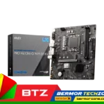 MSI PRO H610M-G WIFI DDR4 Micro ATX Motherboard