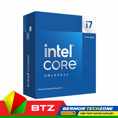 Intel Core i7 14700KF 14th Gen 33M Cache up to 5.60 LGA 1700 GHz Desktop Processor BX8071514700KFCPU Specifications
Total Cores 20
# of Performance-cores8
# of Efficient-cores12
Total Threads 28
Max Turbo Frequency 5.6 GHz
Intel® Turbo Boost Max Technology 3.0 Frequency ‡ 5.6 GHz
Performance-core Max Turbo Frequency 5.5 GHz
Efficient-core Max Turbo Frequency 4.3 GHz
Performance-core Base Frequency3.4 GHz
Efficient-core Base Frequency2.5 GHz
Cache 33 MB Intel® Smart Cache
Total L2 Cache28 MB
Processor Base Power 125 W
Maximum Turbo Power 253 W