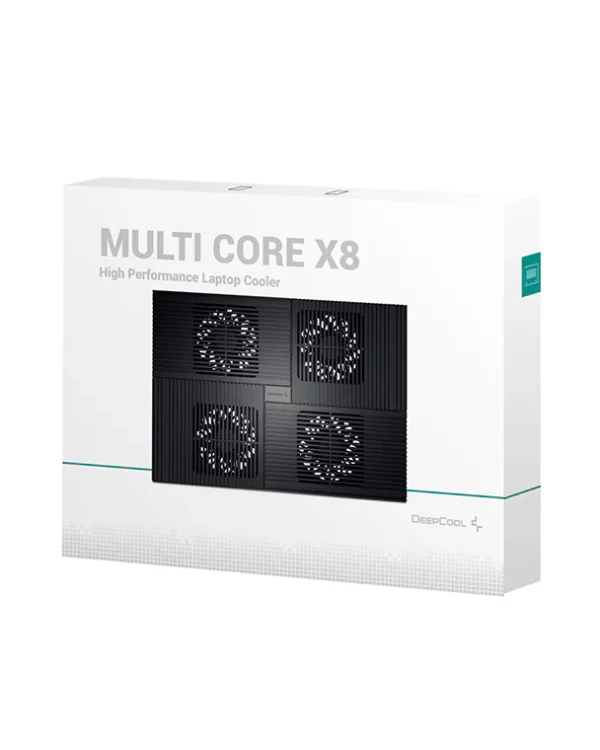 Multi Core X8 Aluminum panel 4x100mm Fans 2 USB Ports bgtz
