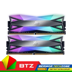 Adata XPG SPECTRIX D60G 32GB 2X16GB DDR4 3200 RGB Tungsten Gray U-DIMM Desktop MemoryXPG SPECTRIX D60G DDR4 RGB Memory Module The XPG SPECTRIX D60G DDR4 memory features a unique dual RGB light strip design that gives it the largest RGB surface area of any memory module! What's more, it sports a wide frequency range from 3000~4133MHz and supports Intel® XMP 2.0 profiles for easy overclocking.