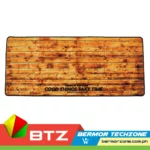 BTZ Wood Crate Extended Mousepad for Home Office Gaming