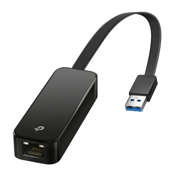 TP-Link UE306 USB 3.0 to Gigabit Ethernet Network Adapter
Fastest USB 3.0 and Gigabit solution ensure high-speed transfer rate
Plug and Play in Nintendo Switch, Windows 11/10/8.1, Mac OS and Linux OS
Foldable and Portable design ideally suits your Ultrabook
Compatible with Nintendo Switch: enjoy gaming with your friends and fast downloads by plugging into your Nintendo switch dock and adding a gigabit Ethernet connection